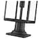 Z-Lite Nuri 1 Light Outdoor Pier Mounted Fixture, Black & Clear 596PHBR-533PM-BK - alternate 6